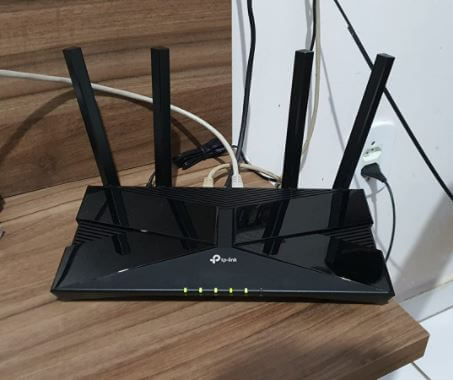 Imagem de teste do roteador wi-fi TP Link Archer AX10