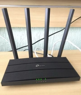 Imagem de teste do roteador wi-fi TP Link Archer 6