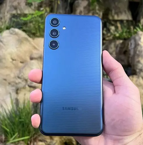 Foto de teste do Galaxy M35 5G